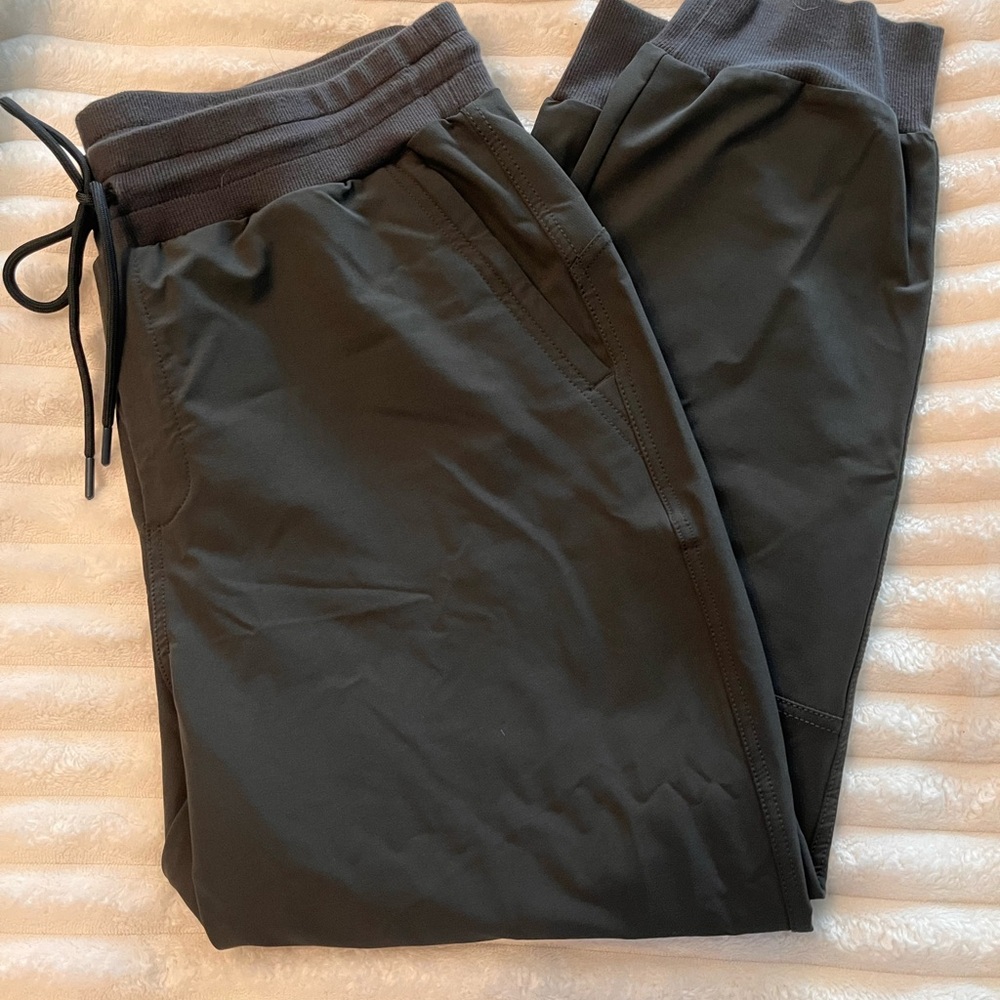 Woman’s Dark Olive Green Jogger Pants
